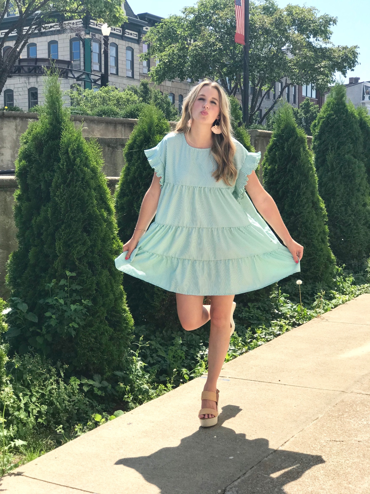 Adorable Tiered Dress for Summer